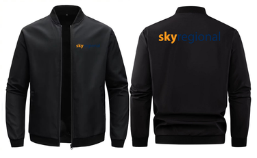 SKY REGIONAL LOOSE SOLID COLOR JACKET